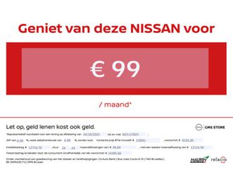 nissan juke hydbrid automaat - gps - airco - camera achteraan