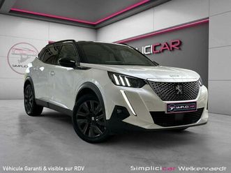 peugeot 2008 e-2008 50 kwh gt-tva recup-carplay-pano-camera