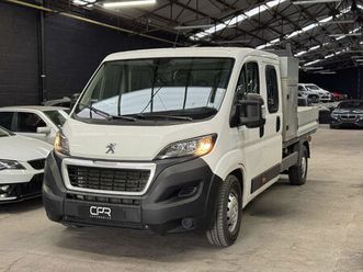 peugeot boxer 2.0 bluehdi l3 * tva * double cab * gps * cruise