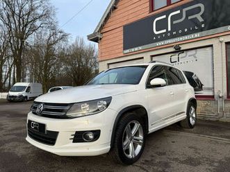 volkswagen tiguan 1.4 tsi * r-line * gps * pano * siege ch * radar