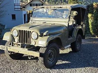 a vendre jeep cj5 avec remorque canton valais