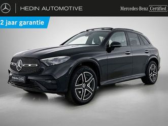 mercedes glc 300 e 4matic amg line panoramisch dak | dodehoekassistent | memory pack | 360° camera | burmester audio | head-up display | night pack | smartphone