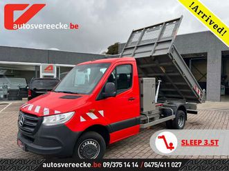 mercedes sprinter 514 kipper+koffer (24.250€ex)mtm 7 t sl 3.5 t