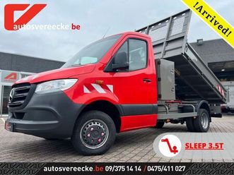 mercedes sprinter 514 kipper+koffer (24.250€ex)mtm 7 t sl 3.5 t