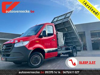 mercedes sprinter 514 kipper+koffer (25.000€ex)mtm 7 t sl 3.5 t