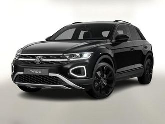 volkswagen t-roc style 150 dsg blackp matrix nav ehk 19z...
