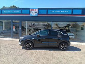 opel crossland edition 1.2 benz turbo automaat zwart