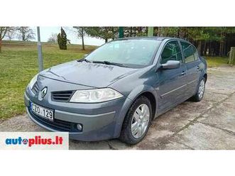 renault megane, 2.0 l., saloon / sedan