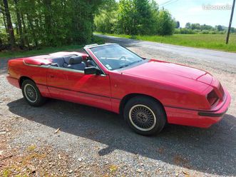 chrysler le baron gtc v6 cabriolet