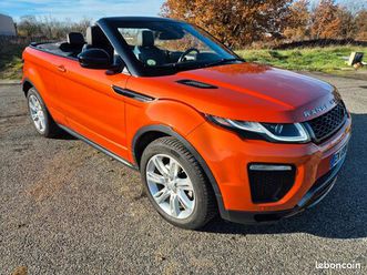 exceptionel evoque cabriolet