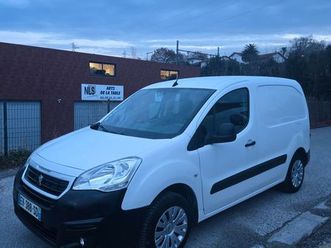 peugeot partner ii essence 1.6 vti 100 cv 3 places premium 110mkm 2018 tres bon etat prix affiche ttc