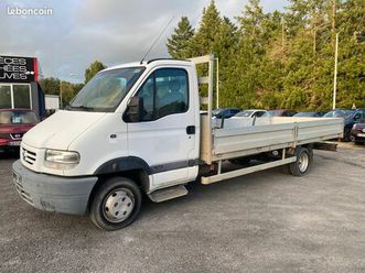 renault mascott 2.8 d 85 cv 85 000 kms 1 ere main plateau alu distrib / embrayage neuf tva recup a