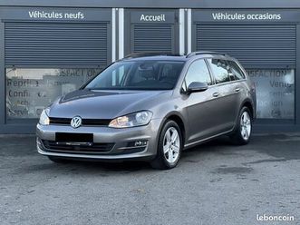 volkswagen golf vii sw 1.6 tdi 105ch bluemotion technology fap carat