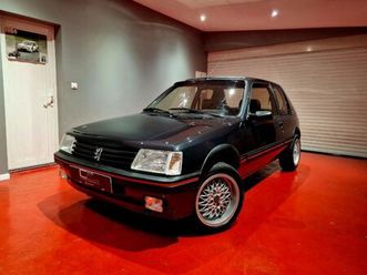 peugeot 205 gti 1.9 122 ch série limitée collection 87 exemplaires état exceptionnel