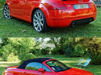 ❤️? youngtimer audi tt mk1 / 8n roadster - vr6 3.2l 250ch dsg6 quattro - rouge misanot, sièges chauffants, bose, clim, cuir nappa...
