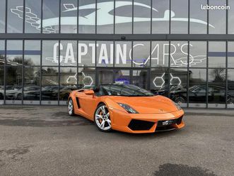 lamborghini gallardo 5.2 v10 - 560 - bv e-gear roadster lp 560-4 - garantie 12 mois