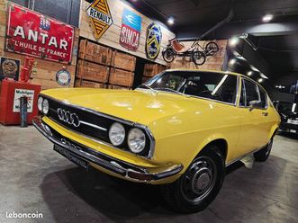livrons gratuitement a votre domicile, ce magnifique, rare & très intéressant coupé audi 100