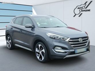 tucson 1.7 crdi 141cv dct-7 creative / 1ère main / gps, cuir, clim auto, caméra, radars av/arr, jantes alliage 19