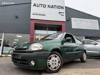renault clio 2 1.6 rte bva 3p essence / boite automatique / ideal jeune conducteur