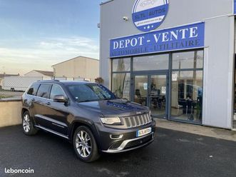 jeep grand cherokee 3.0 crd v6 4wd 250 ch ph2 bva summit garantie 6 mois / reprise possible