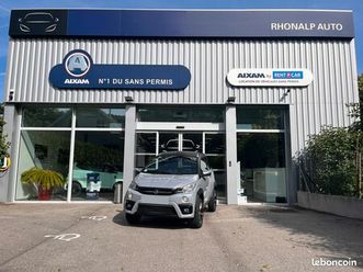 aixam emotion crossover premium – gris argent