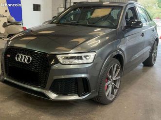 audi rs q3 performance tfsi 367 ch toit ouvrant, chassis sport rs immat france garantie