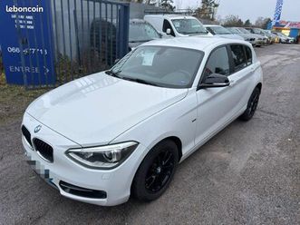 magnifique bmw série 1 en 2l 116 cv / gps / bluetooth / clim