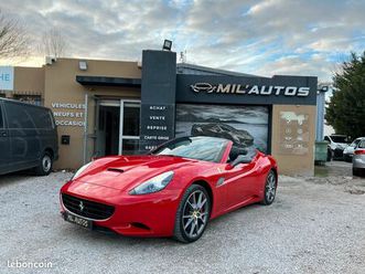 ferrari california 4.3 v8 coupé cabriolet f1 460 cv boîte auto garantie 6 mois