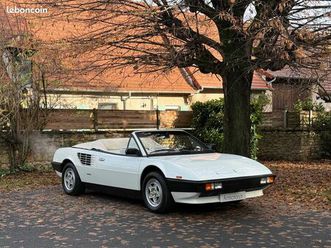 ferrari mondial qv 240 cabriolet blanche reprise et garantie possible