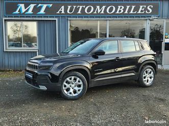 jeep avenger 1.2 turbo t3 100ch longitude tva recuperable