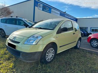 citroen c2 1,1 60 chx 2 places da,vitres electrique,kit distri+pompe a eau neuf,ct ok,garantie 3 mois,repri poss
