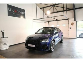 audi q3 ii sportback 1.5 35 tfsi 150 ch s line plus s tronic 7 - origine france - 2'095 km - neuf - garantie constructeur 06.2027 - toit ouvrant panoramique - s
