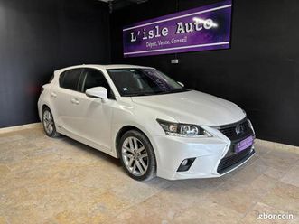 lexus ct 200h 136ch luxe bva - toit ouvrant / sièges chauffants