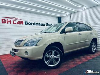 lexus rx 3.3 400 h 272h 210 hev pack president awd bva / camera de recul / sieges chauffants