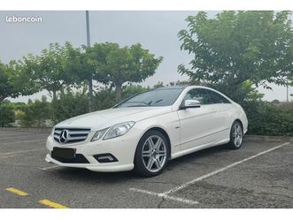 mercedes-benz classe e350 cdi coupé pack amg
