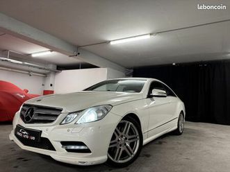 mercedes classe e coupe e 220 cdi 170 ch bvm6 sportline amg+gps+xenon gtie 12m