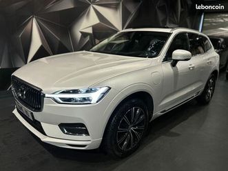 volvo xc60 t8 awd recharge 303 + 87 ch 390 ch inscription luxe geartronic hybride toit ouvrant attelage 2020 carplay
