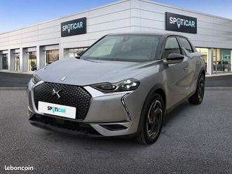 ds ds 3 crossback puretech 130ch grand chic automatique 7cv