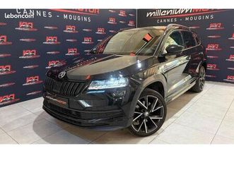 skoda karoq 1.5 tsi act 150ch - bv dsg7 sportline - garantie 6 mois