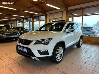 seat ateca 1.4 tsi 150 dsg7 xcellence camera 360° coffre électrique toit ouvrant garantie 12 mois