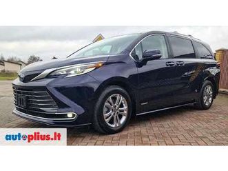 toyota sienna, 2.5 l., mpv / minivan