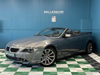 bmw serie 6 cabriolet (e64) 630cia 258ch pack luxe