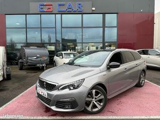 peugeot 308 sw bluehdi 130ch sets eat8 gt line + toit
