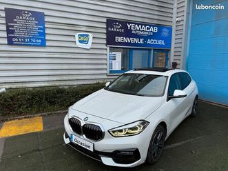 bmw serie 1 f40 120d x-drive 190ch / bva8 / edition sport / toit panoramique / caméra / leds / cuir sport