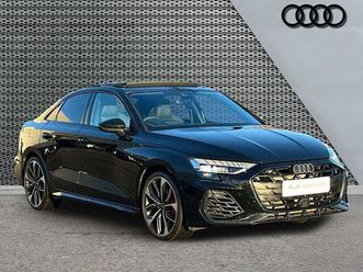 audi s3 saloon black edition tfsi quattro s tronic