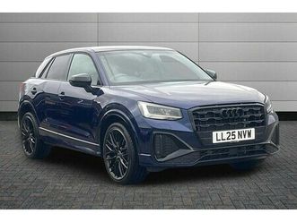 audi q2 black edition 30 tfsi 6-speed