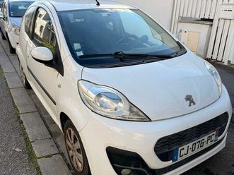 peugeot 107 ph ii blue lion 2012
