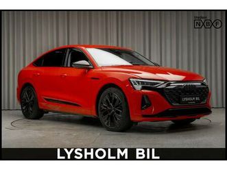 sportback/sort optikk/krok/matrix/b&o/røde kalipere/acc