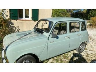 1987 renault 4l vert manuel, 4 vitesses conduite à gauche...