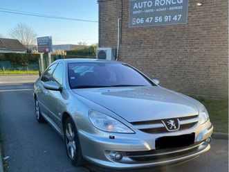 peugeot 607 2.0 hdi 136 cv féline etat exceptionnel